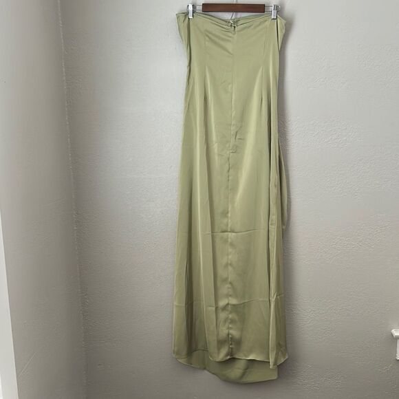 Sabo Size US 12 Alyssia Dress Strapless Side Slit Wedding Guest Formal Events - Picture 3 of 11